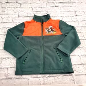 Miami Hurricanes Kids Fleece Jacket
